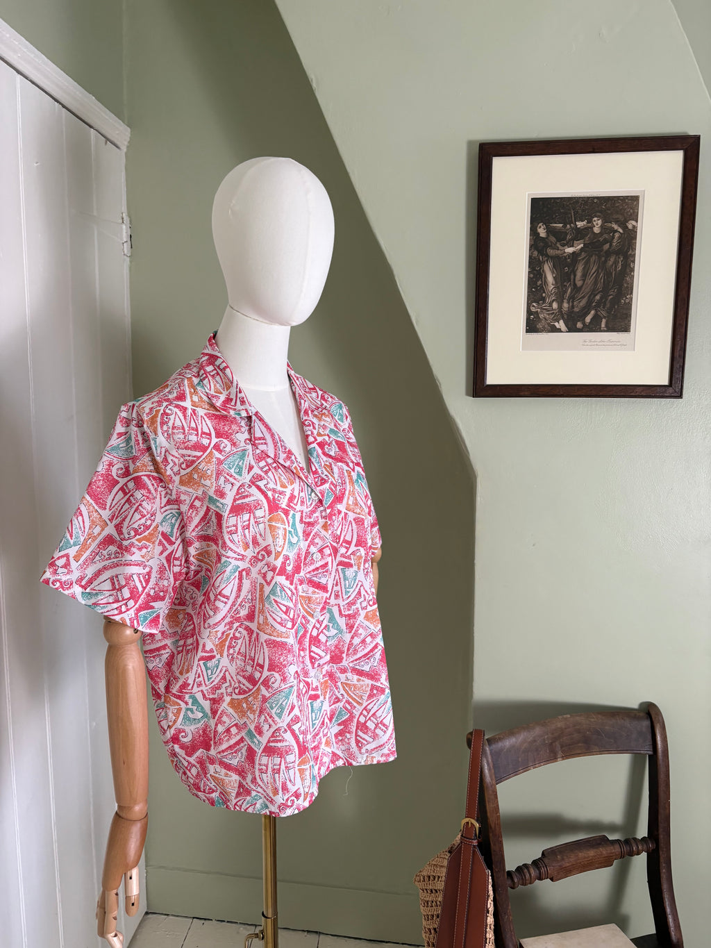 The Fuschia Blouse