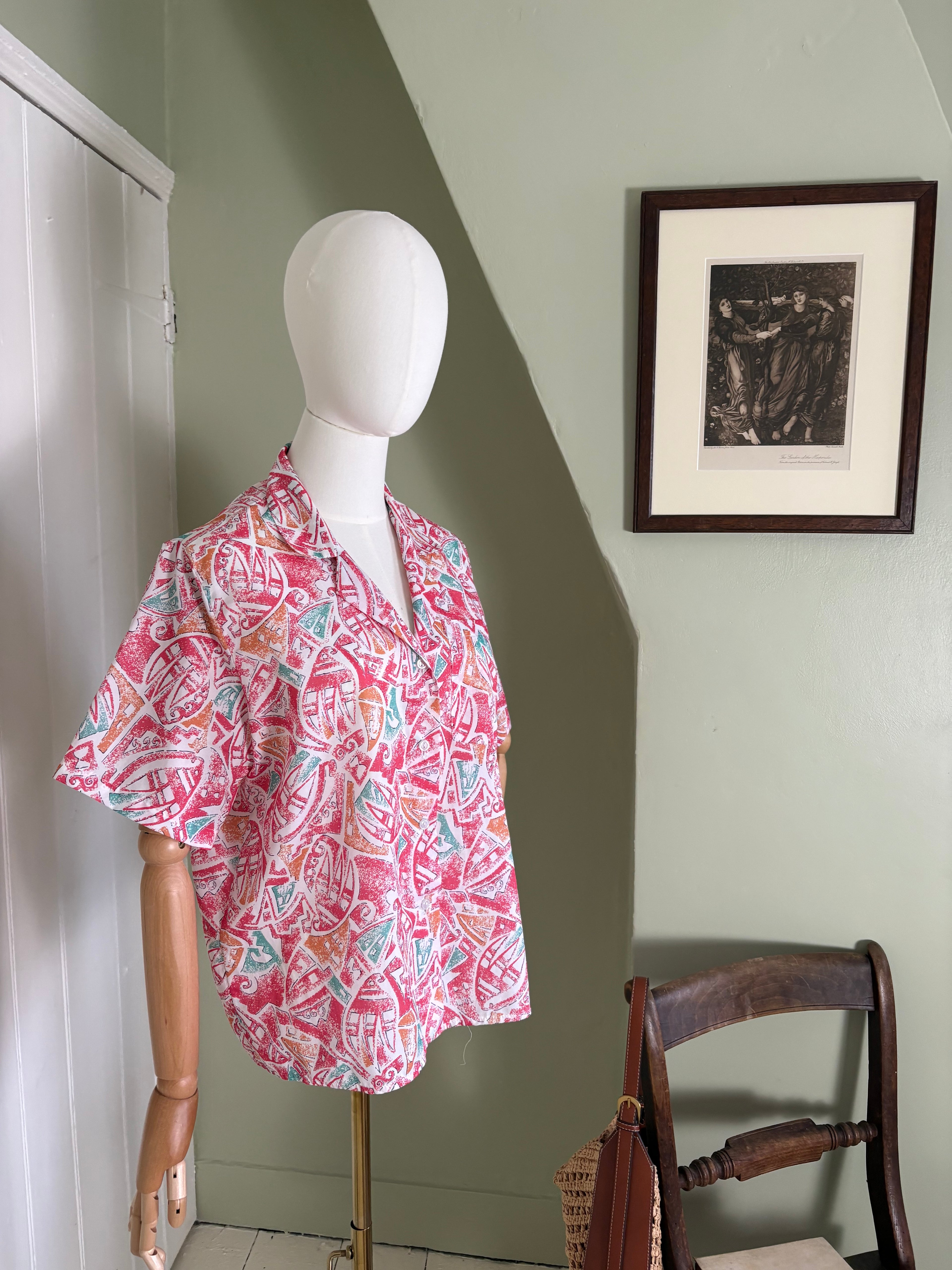 The Fuschia Blouse