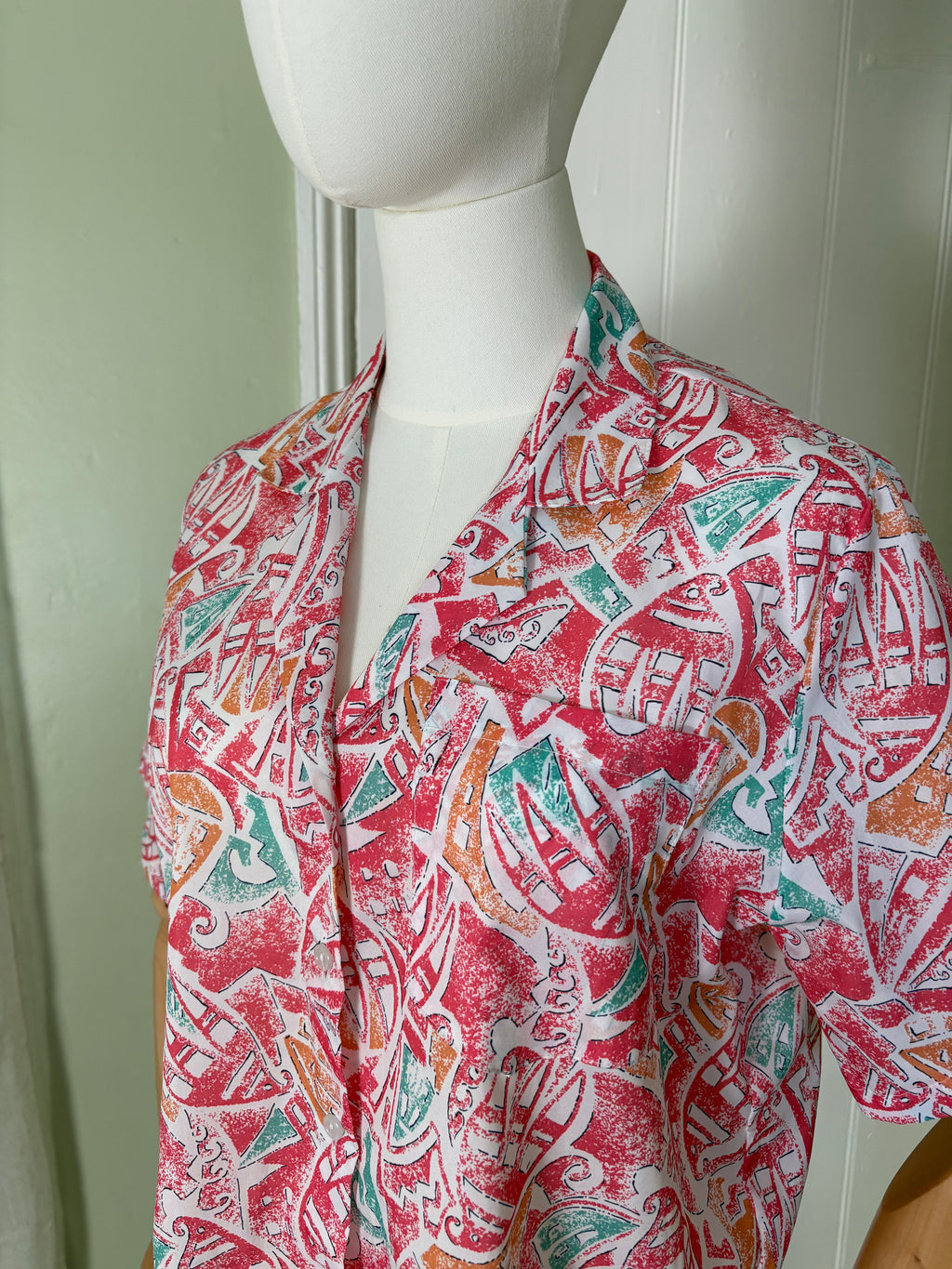 The Fuschia Blouse