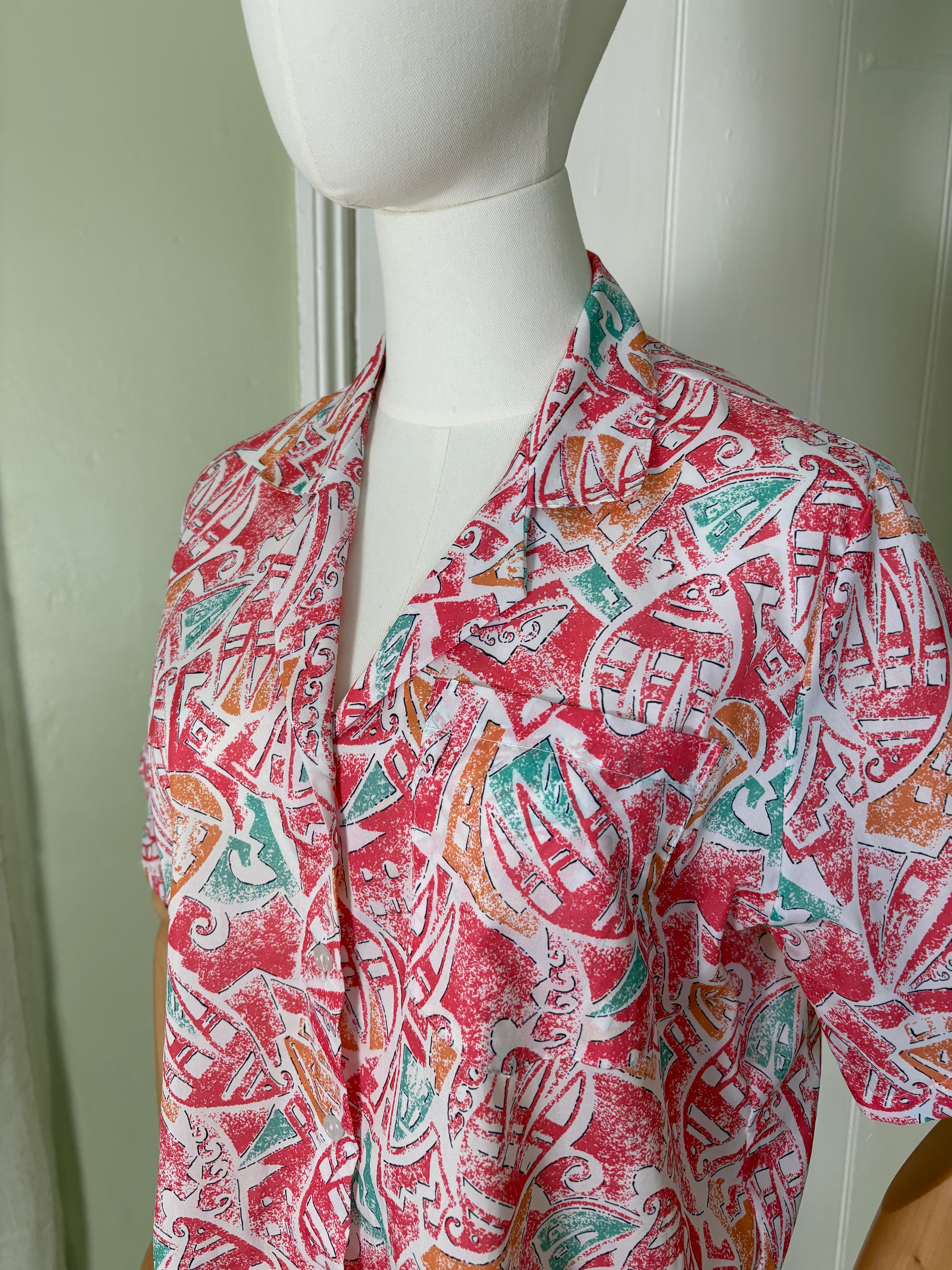The Fuschia Blouse