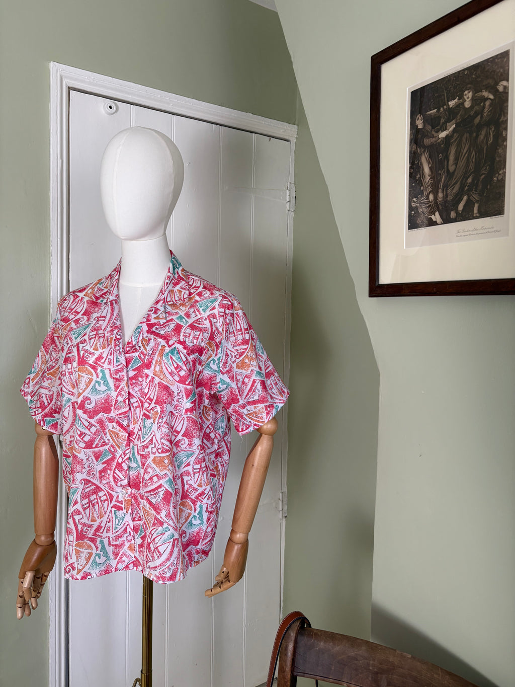 The Fuschia Blouse