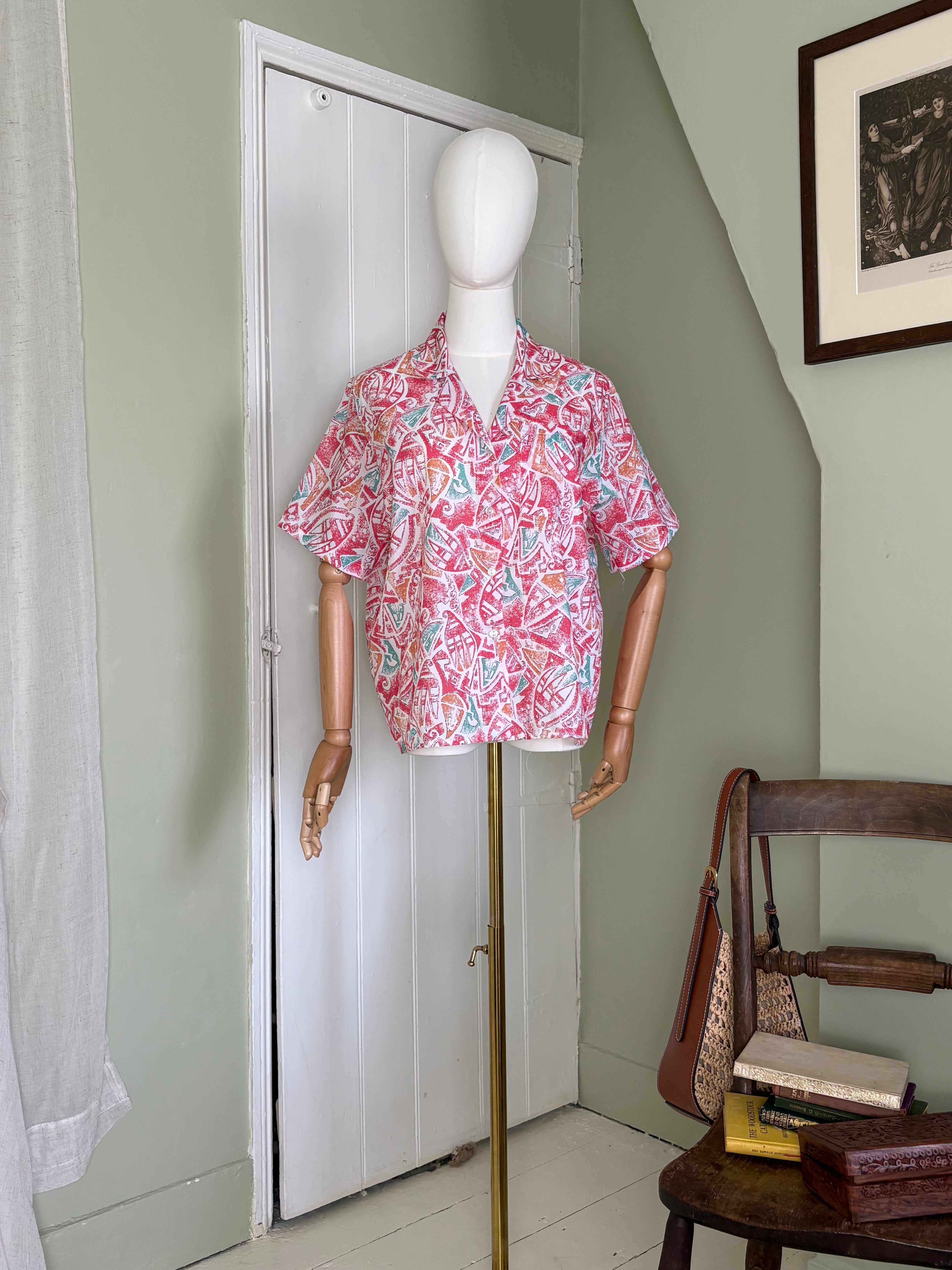 The Fuschia Blouse